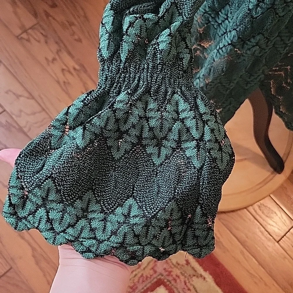 Free People Simone Mock neck lace minidress - Picture 6 of 8